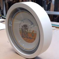 Круглая рама для тарелочки